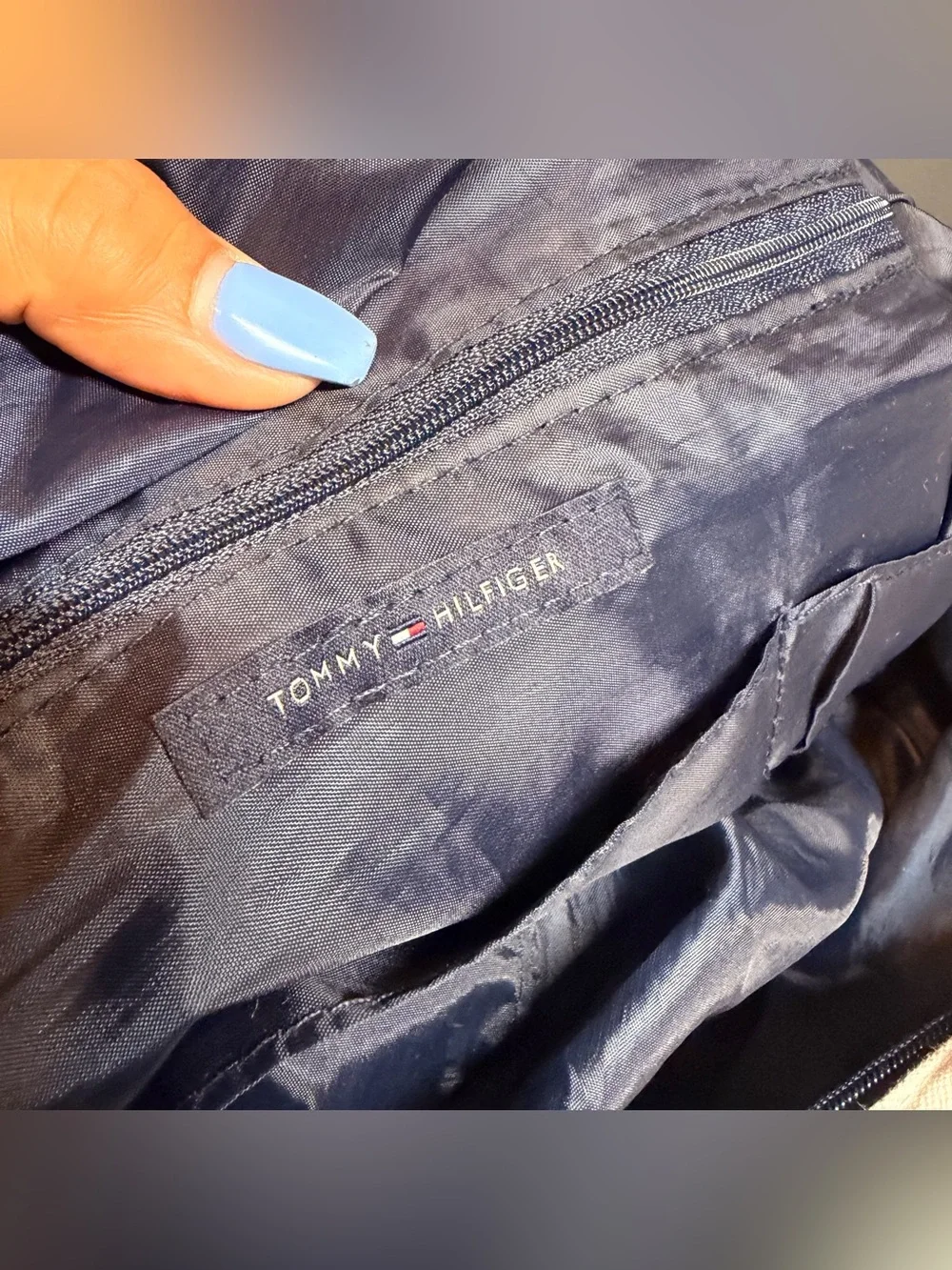 Tommy Hilfiger Bag 90s 00s Y2k Gym Work-out Sports Travel Carry-all Duffle